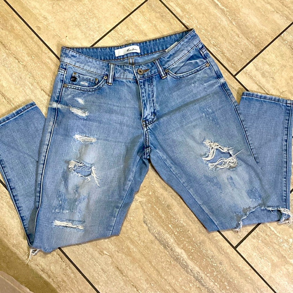 KanCan mid rise jeans size 3/25